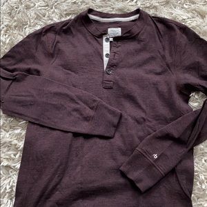 RAG & BONE burgundy long sleeves shirt S/M